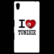 Coque Personnalisée Sony Xpéria Z5 I love Tunisie 2