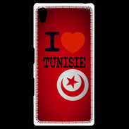 Coque Personnalisée Sony Xpéria Z5 I love Tunisie 3