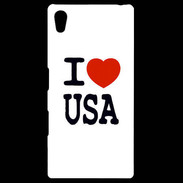 Coque Personnalisée Sony Xpéria Z5 I love USA