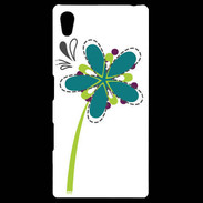 Coque Personnalisée Sony Xpéria Z5 fleurs 2