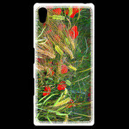 Coque Personnalisée Sony Xpéria Z5 DP Coquelicot dans un champs de blé