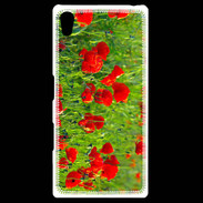 Coque Personnalisée Sony Xpéria Z5 DP champs de coquelicots