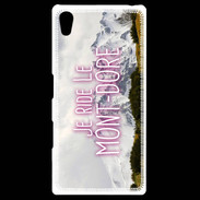 Coque Personnalisée Sony Xpéria Z5 Je ride Le Mont Dore ZG