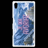 Coque Personnalisée Sony Xpéria Z5 Je skie Avoriaz ZG