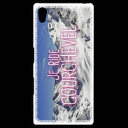 Coque Personnalisée Sony Xpéria Z5 Je ride Courchevel ZG