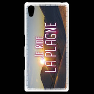 Coque Personnalisée Sony Xpéria Z5 Je ride La Plagne ZG