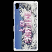 Coque Personnalisée Sony Xpéria Z5 Je skie Courchevel ZG