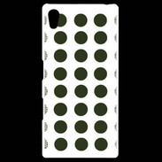 Coque Personnalisée Sony Xpéria Z5 pois vert foncé