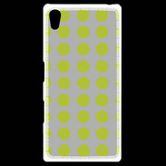 Coque Personnalisée Sony Xpéria Z5 pois gris & vert