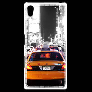 Coque Personnalisée Sony Xpéria Z5 Vue d'un taxi à New York PR 10