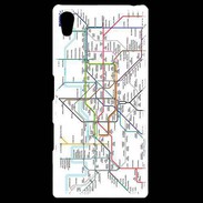 Coque Personnalisée Sony Xpéria Z5 Plan de métro de Londres