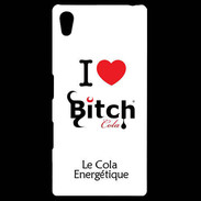 Coque Personnalisée Sony Xpéria Z5 I love Bitch Cola 2