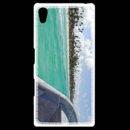 Coque Personnalisée Sony Xpéria Z5 Bord de plage en bateau