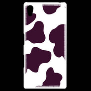 Coque Personnalisée Sony Xpéria Z5 vache prune