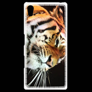 Coque Personnalisée Sony Xpéria Z5 Portrait de tigre PB 3