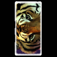 Coque Personnalisée Sony Xpéria Z5 Œil du tigre PB 1