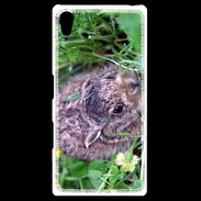 Coque Personnalisée Sony Xpéria Z5 Lapin sauvage PB 1