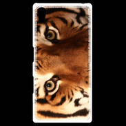 Coque Personnalisée Sony Xpéria Z5 Oeil de tigre PB 2