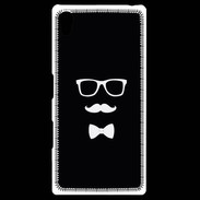 Coque Personnalisée Sony Xpéria Z5 moustache & noeud 1