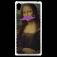 Coque Personnalisée Sony Xpéria Z5 Moustache Mona Lisa