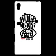 Coque Personnalisée Sony Xpéria Z5 Adishatz Humour Meuse