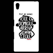 Coque Personnalisée Sony Xpéria Z5 Adishatz Humour Puy de Dome