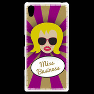 Coque Personnalisée Sony Xpéria Z5 Miss business Blonde