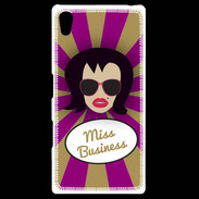 Coque Personnalisée Sony Xpéria Z5 Miss business Brune