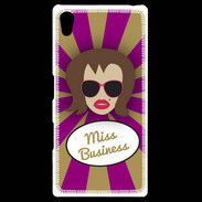 Coque Personnalisée Sony Xpéria Z5 Miss business Chatain