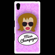 Coque Personnalisée Sony Xpéria Z5 Miss Champagne Rousse