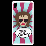 Coque Personnalisée Sony Xpéria Z5 Miss Clubbing Chatain