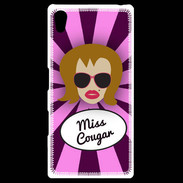 Coque Personnalisée Sony Xpéria Z5 Miss Cougar Rousse