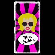 Coque Personnalisée Sony Xpéria Z5 Miss Fashion Blonde
