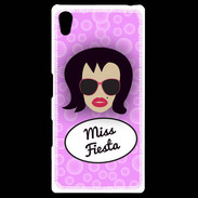 Coque Personnalisée Sony Xpéria Z5 Miss Fiesta Brune