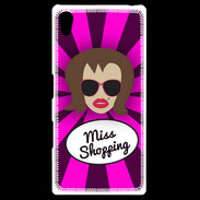 Coque Personnalisée Sony Xpéria Z5 Miss Shopping Chatain