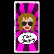 Coque Personnalisée Sony Xpéria Z5 Miss Shopping Rousse