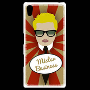 Coque Personnalisée Sony Xpéria Z5 Mister Business Blond