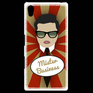 Coque Personnalisée Sony Xpéria Z5 Mister Business Brun