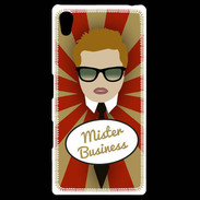 Coque Personnalisée Sony Xpéria Z5 Mister Business Roux