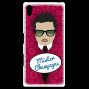 Coque Personnalisée Sony Xpéria Z5 Mister Champagne Brun