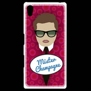Coque Personnalisée Sony Xpéria Z5 Mister Champagne Chatain