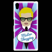 Coque Personnalisée Sony Xpéria Z5 Mister Shopping Blond