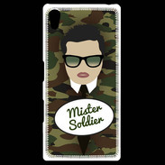 Coque Personnalisée Sony Xpéria Z5 Mister Soldier Brun