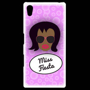 Coque Personnalisée Sony Xpéria Z5 Miss Fiesta Black