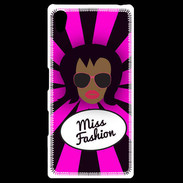 Coque Personnalisée Sony Xpéria Z5 Miss Fashion Black