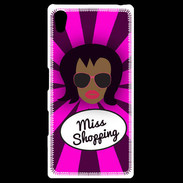 Coque Personnalisée Sony Xpéria Z5 Miss Shopping Black