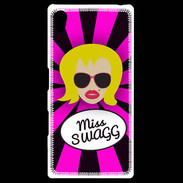 Coque Personnalisée Sony Xpéria Z5 Miss Swag Blonde