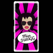 Coque Personnalisée Sony Xpéria Z5 Miss Swag Brune