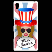 Coque Personnalisée Sony Xpéria Z5 Miss USA Rousse