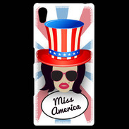 Coque Personnalisée Sony Xpéria Z5 Miss USA Brune
